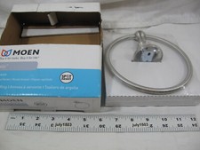  1 NEW Moen Vale Towel Ring w/Spot Resist - BRUSHED NICKEL - DN4486BN sw 
