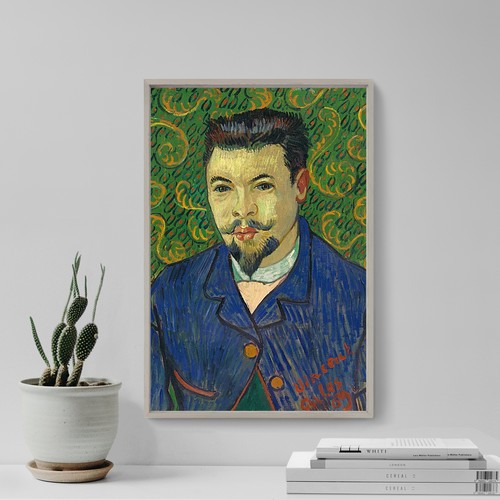 Vincent Van Gogh - Portrait of Doctor Felix Rey (1889) Art Print Painting  Poster | eBay