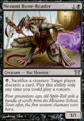 NEZUMI BONE-READER Champions of Kamigawa MTG Magic the Gathering Cards DJMagic - Picture 1 of 1