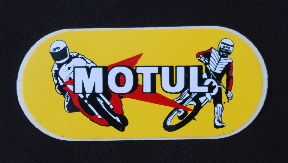 Metall Aufkleber Auto 1,65€/stck 6 Stück Motul Aufkleber Für PKW Motorrad Etc. 15 X 4 Cm M Motorsport Aufkleber