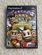 Super Monkey Ball Deluxe for Sony PlayStation 2 (2005) CIB Black Label PS2 Game