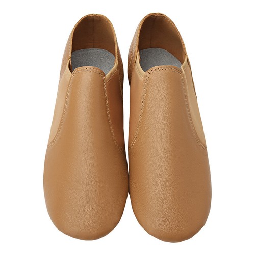 Morbida da Donna Scarpe da Ballo Slip On Pelle Latino Valzer Jazz Tango Scarpe - Foto 6 di 10