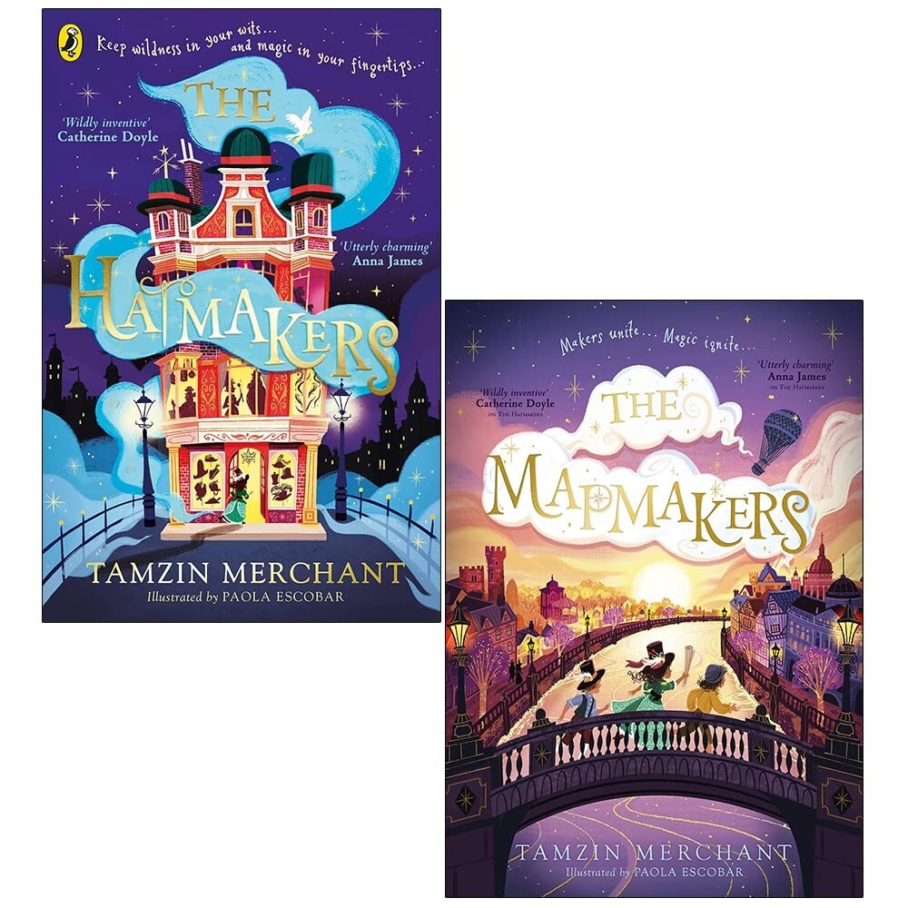 The Hatmakers Series By Tamzin Merchant 2 Books Collection Set The Hatmakers