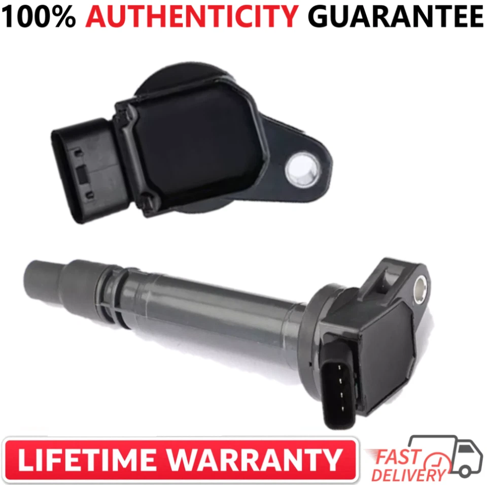 GENUINE DENSO x1 Ignition Coil For 2005-2020 Toyota, Lexus I4 V6 V8, 90919-02251 - Image 2 of 4