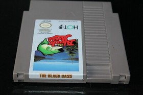 Black Bass NES Nintendo Boxed Tested Authentic Box No Manual Fishing Game Hot B