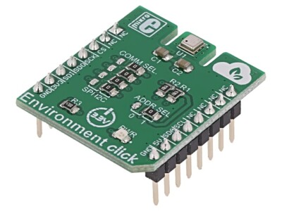 ENVIRONMENT CLICK Click board I2C,SPI BME680 microBUS plug 3.3VDC MICROELECTR