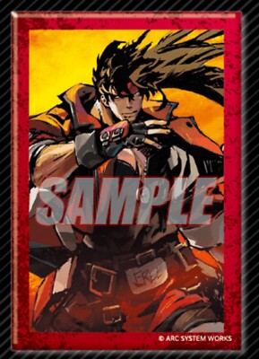 Arc System Works 35th Anniversary Kuji Guilty Gear can badge Sol
