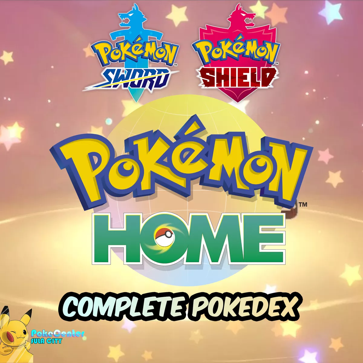 Pokemon Sword and Shield - Complete Pokedex All Pokemon Home Full