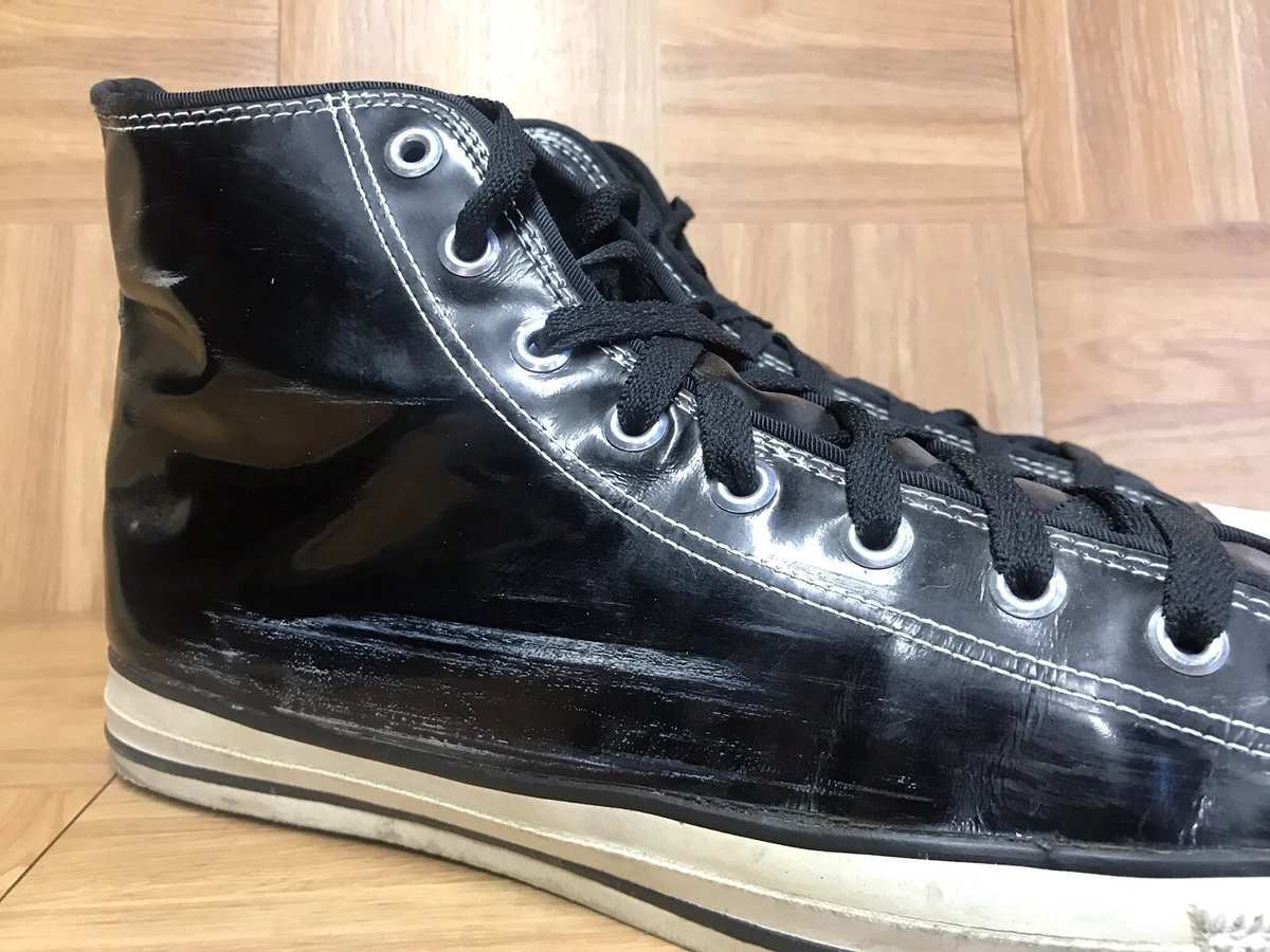 Vintage🔥 Converse Chuck Taylor All Star Black Patent Leather In USA Sz 13 | eBay