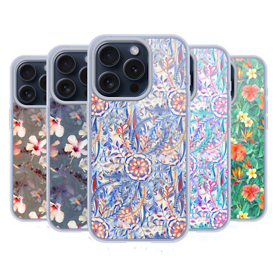 OFFIZIELLE MICKLYN LE FEUVRE BLUMIG GEL HÜLLE HUELLE FÜR APPLE iPHONE HANDYS