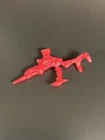 Vintage GI Joe Cobra Accessory Parts 1987 Golobulus Rifle Gun red Original La
