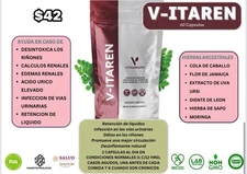 Vitalhealth V-ITAREN Kidney Health & Function Renal System Purification 500MG