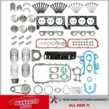 Engine Rebuild Kit - Piston Bearing Timing Gasket For 07-11 Jeep Wrangler 3.8L