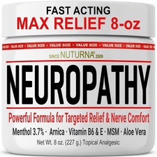 Neuropathy Relief Cream - Fast Acting for Feet, Hands, Legs  Toes