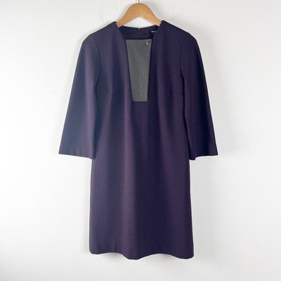 Worth Purple Plum Shift Dress 2