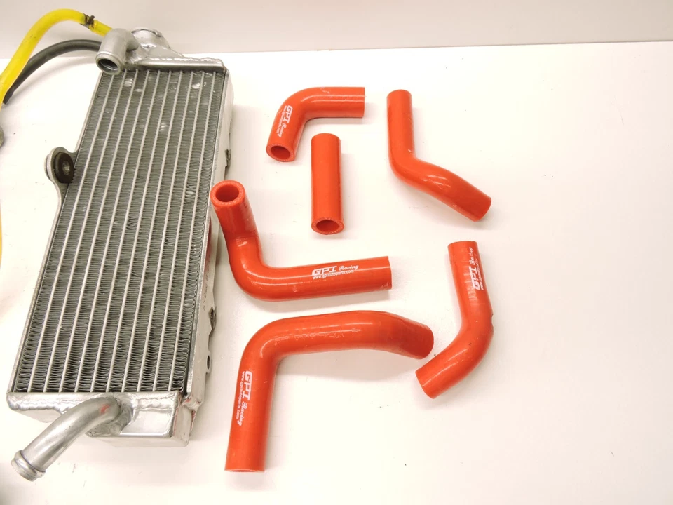 07 Husqvarna SMR 510 GPI RADIADOR DE CARRERAS CON TUBOS DE LÍNEAS DE REFRIGERANTE GPI EXTRA 🔥 Foto 4 de 4