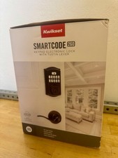 Kwikset SmartCode 260 Keypad Lock Tustin Lever Combo Pack Electronic Deadbolt