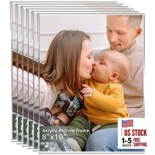 8x10 Picture frame,High Transparent Photo Frame,Clear Acrylic 8 x 10 8"x 10"