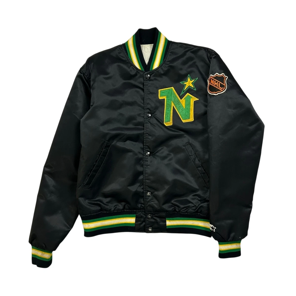 NHL　STARTER　ミネソタ・ノーススターズ　スタジャン　Iホッケー Starter Minnesota North Stars NHL Fan Apparel & Souvenirs for sale