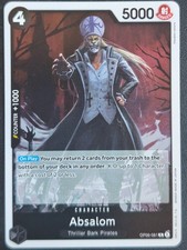 ONE PIECE CARD ABSALOM OP06-081 FOIL R US MINT