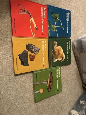 Science Through Discover Singer Science Series  Lot Of 5 Hardback Books