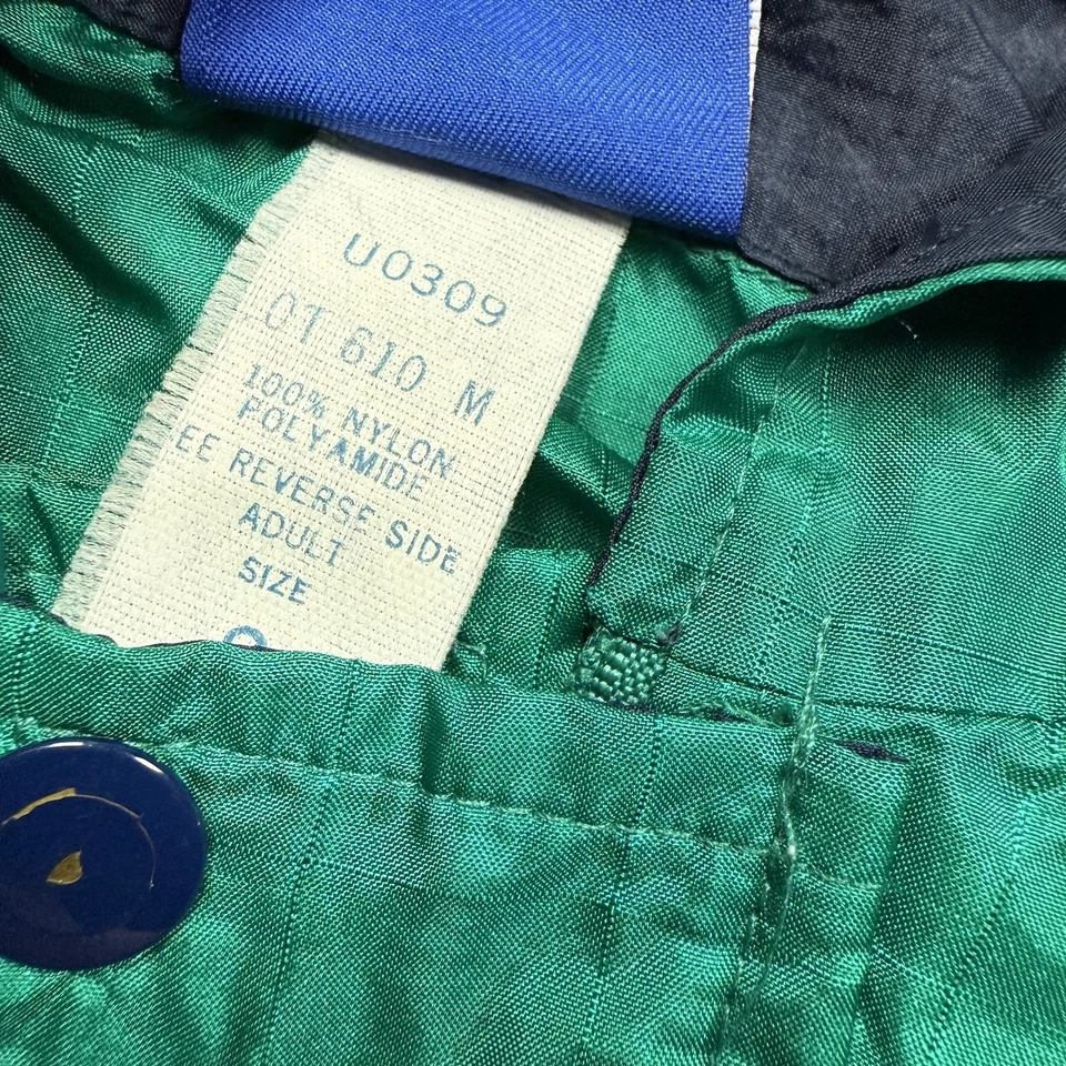 Umbro Vintage 90s Windbreaker Jacket Hooded Anorak Small Pullover Turquoise - Image 4 of 4