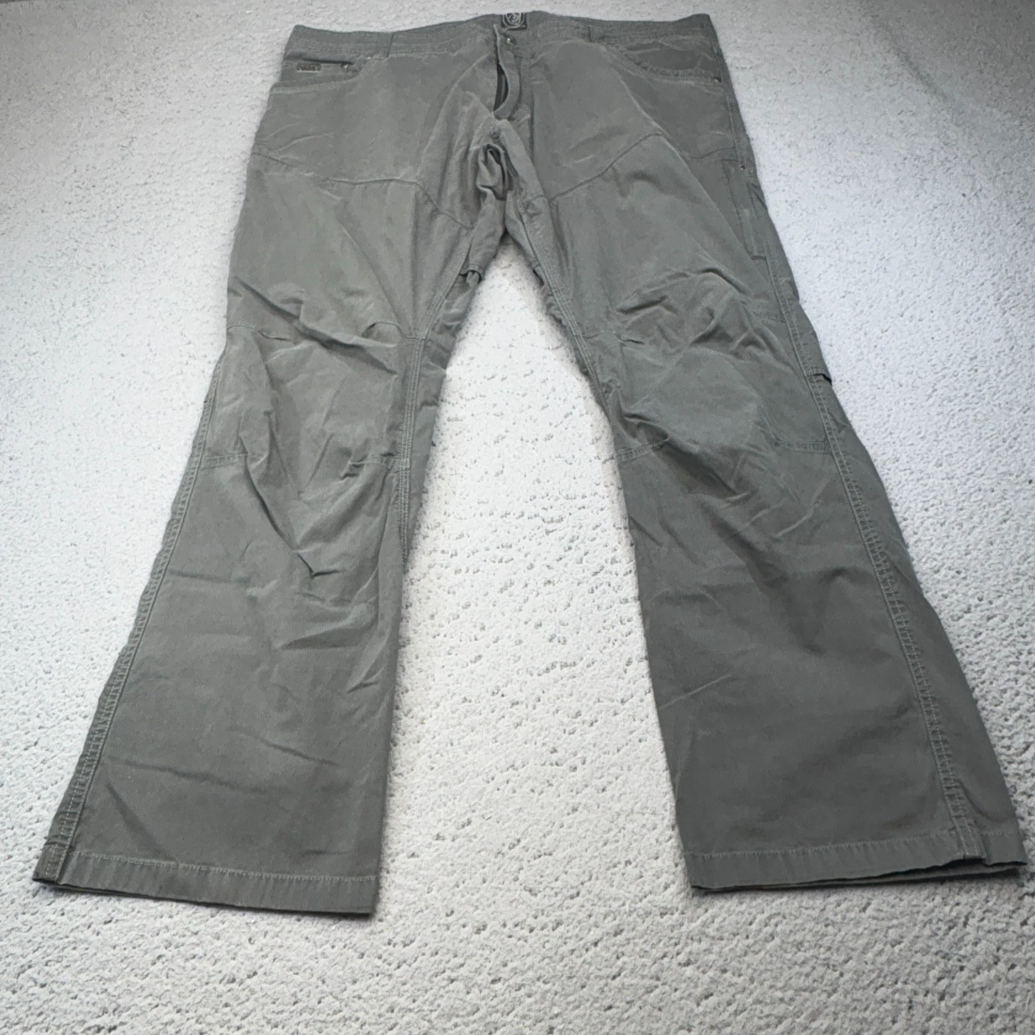 Kuhl Pants Mens 40 Gray Cargo Konfidant Air Vented Hiking Gorpcore 5 Pocket