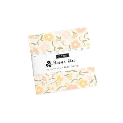 FLOWER GIRL Mini-Charm Pack My Sew Quilty Life Moda