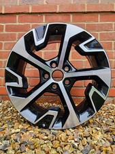18" KIA SPORTAGE ALLOY WHEEL 7.5X18 ET51 MK5 52910-R2220 BLACK/POLISH GENUINE 🚘