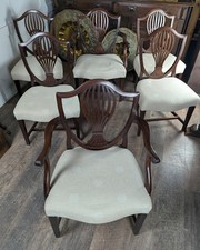 Set Of Seven Georgian Walnut