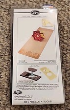 Sizzix Poinsettia Fiore 3D Pop N Tagli Inserto Die Pop Up Dies Karen Burniston