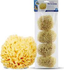 Absorbent Natural Bath Sponge, Ultra Soft Premium Sea Wool Sponge, Soft on Baby'