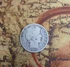 1905 S  Barber Half Dollar 90% Silver  coin    TP-0696