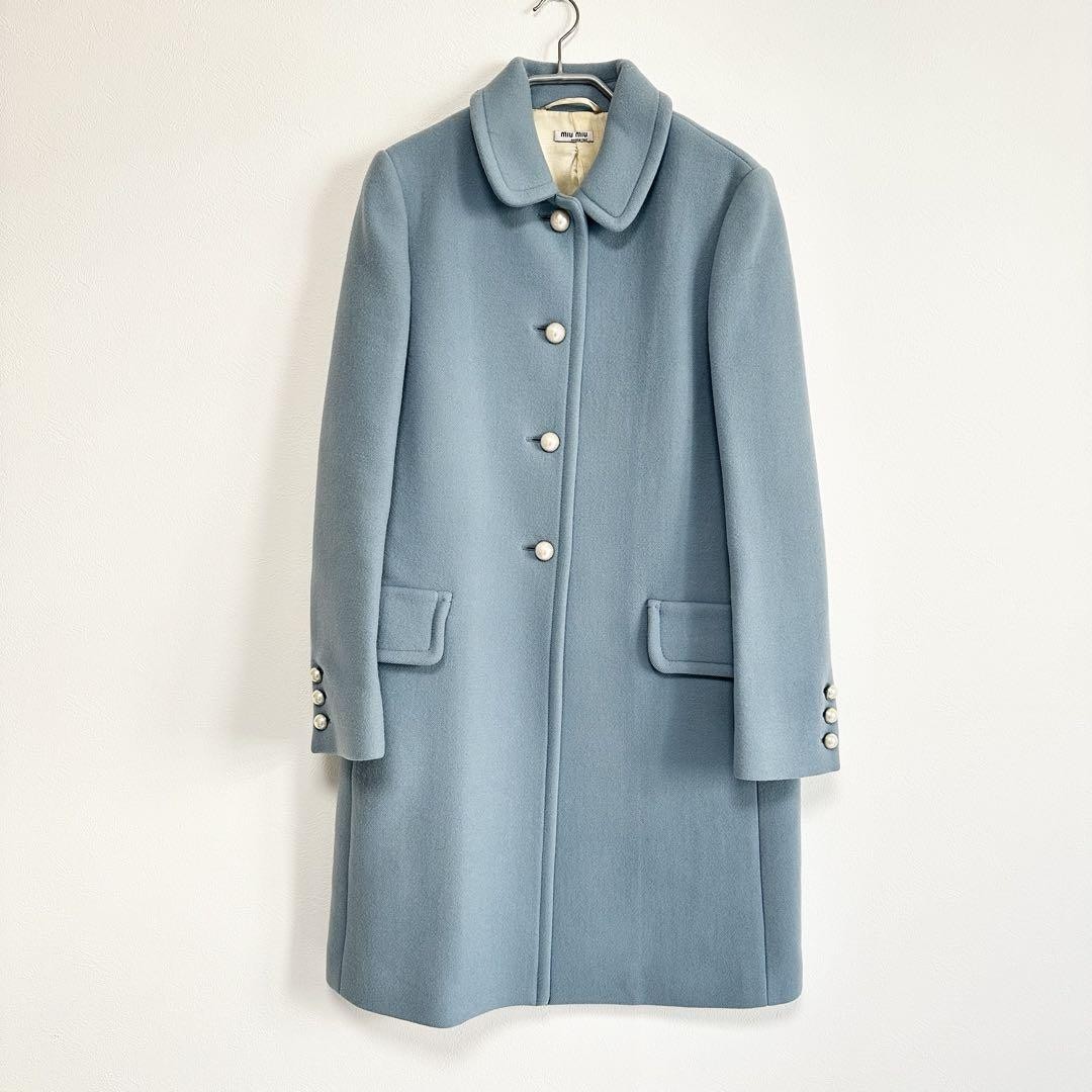 ジャケット・アウター miumiu pea coat wool jacket Miu miu peacoat - Gem