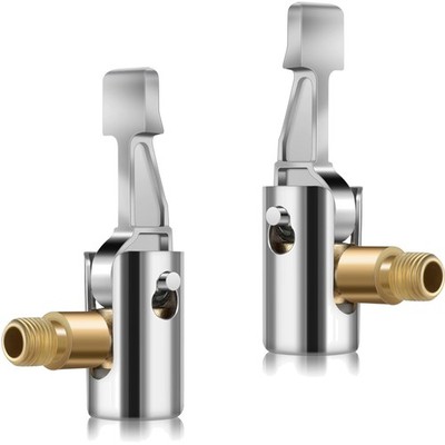 Autoventil Adapter Luftpumpe Set Ventilverbindung Reifenventile 2 Stück