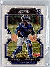 2022 Panini Prizm #108 Sebastian Rivero White Wave Prizm