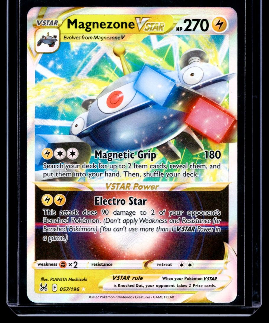 2022 TCG Pokémon  #57 Magnezone VSTAR 057/196 Holo Sword & Shield Lost Origin