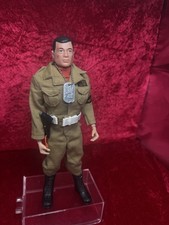 VINTAGE GI JOE 1964 ACTION SOLDIER TAN MP UNIFORM TAGGED HASBRO BOOTS 1 & 2 NR
