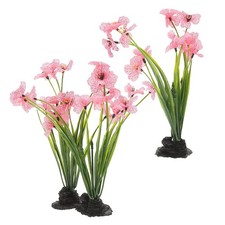  3 Pcs Wasserpflanzen Aus Kunststoff Kunststoff-aquarienpflanzen Lebensechte