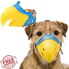 Dog Muzzle for Small Dogs Bite Proof Soft TPR Adjustable