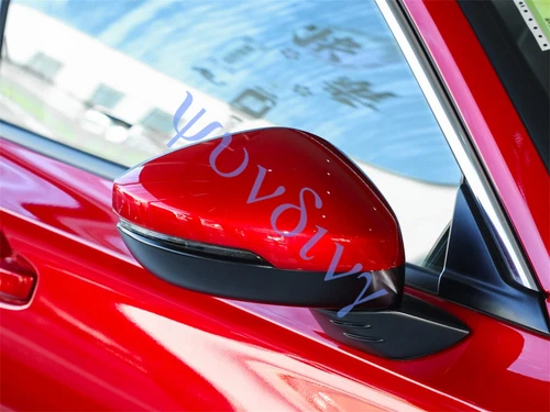 Side Mirror Cover Red Right With Turn Signal Hole For Honda Civic 2022 23 2024