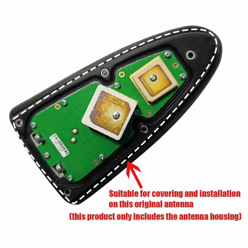 HYUNDAI Sonata 2014-19 Kia Optima 2014-16 GPS Shark Fin Antenna Base Cover - Image 3 of 4