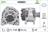 Lichtmaschine Generator FüR Nissan Opel Renault Pulsar SchräGheck Qashqai II