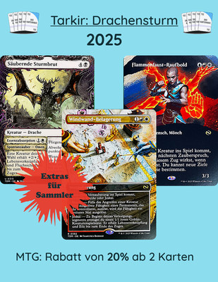 Magic MTG | TDM | Tarkir: Drachensturm | Extras | Auswahl | DE NM