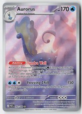 Pokemon Aurorus 092/088 Holo Illustration Rare Perfect Order NM