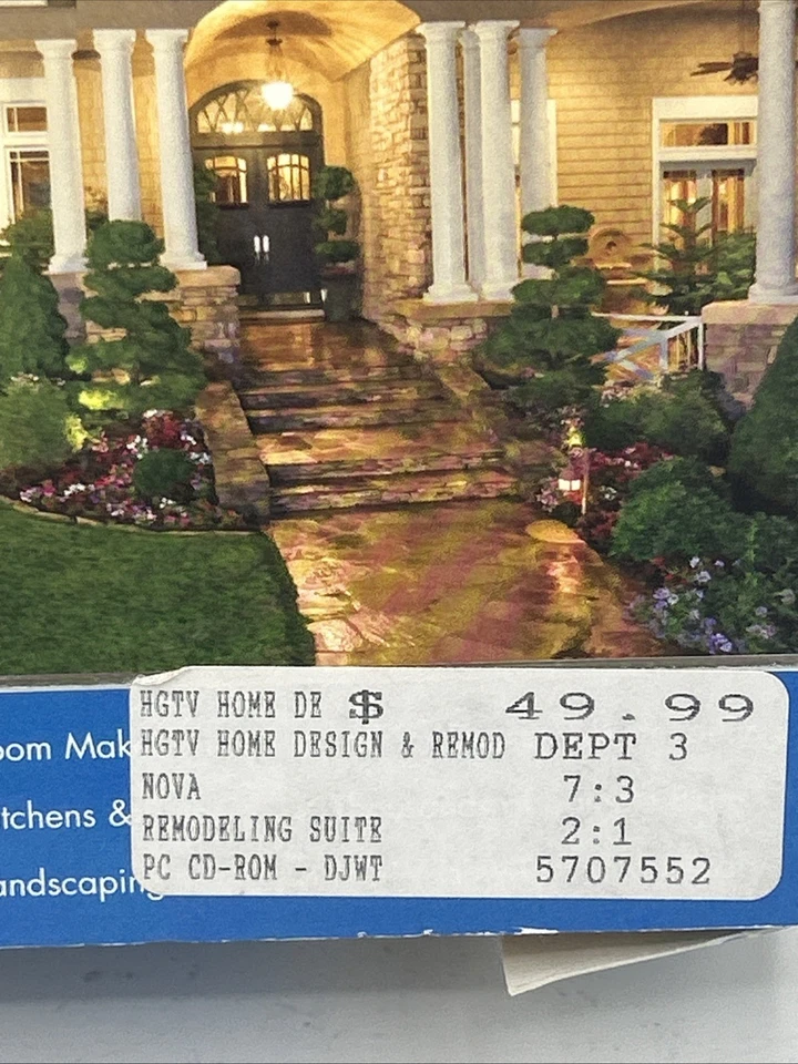 HGTV Home Design & Remodeling Suite Software Kit Book DVD - Image 2 of 4