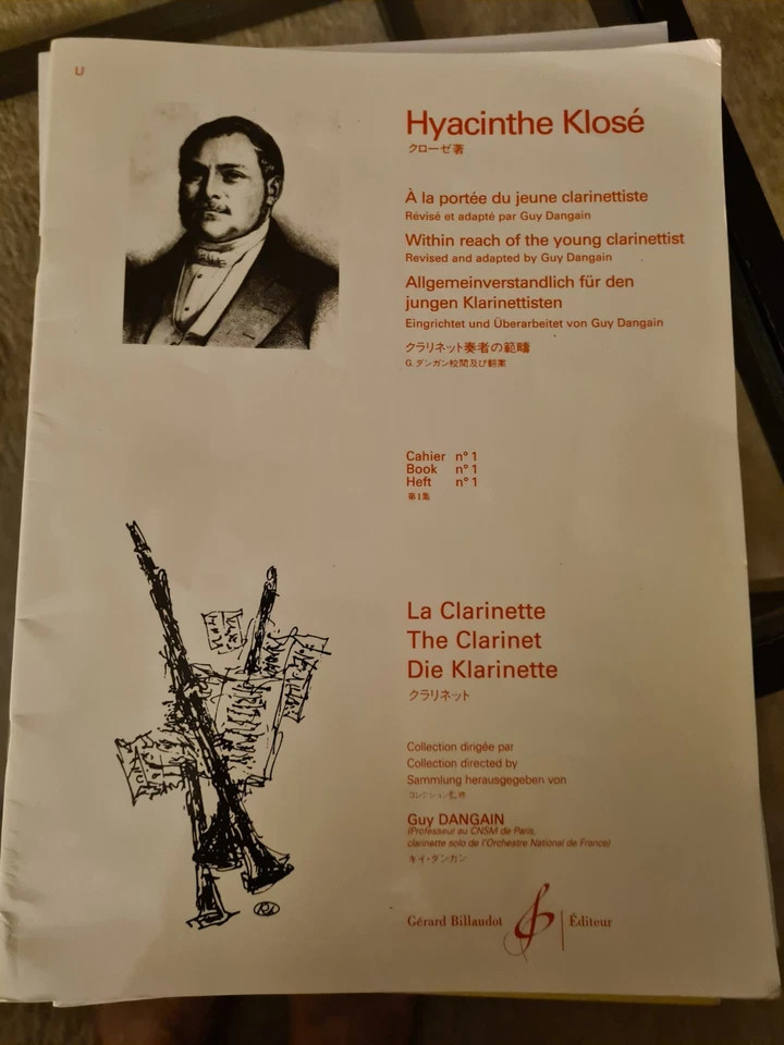 La Clarinette. Hyacinthe Klosé. En sept cahiers - Photo 1/1