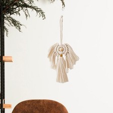 Macrame Wall Hanging Boho Pendant Chic Craft Gift Versatile Wall Art Decor for