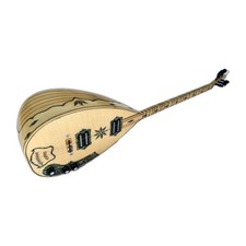 Custodia elettrica elettrica collo lungo Saz Baglama senza custodia e22