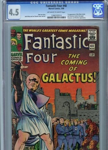 Fantastic Four #48 CGC Universal Grade 4.5 1st Appearance Silver Surfer Galactus